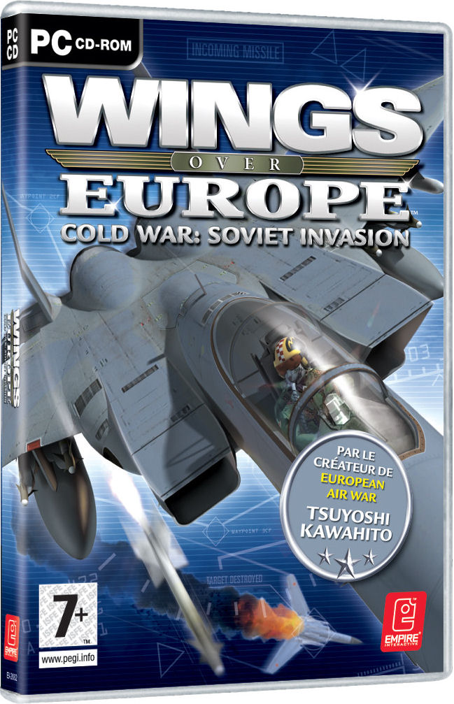 Caratula de Wings Over Europe : Cold War Soviet Invasion para PC