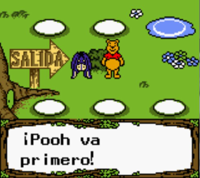 Pantallazo de Winnie the Pooh - Adventures in the 100 Acre Wood para Game Boy Color