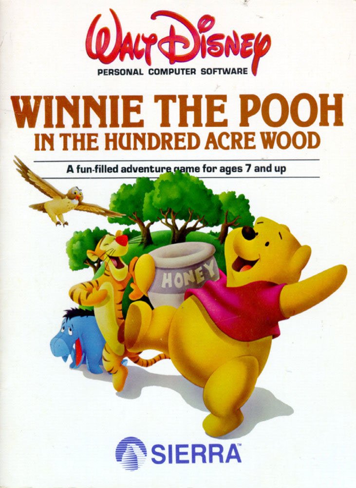 Caratula de Winnie the Pooh in the Hundred Acre Wood para Amiga