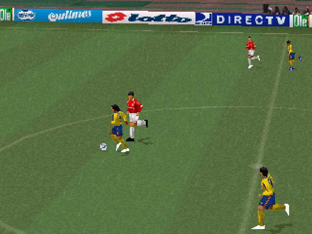Pantallazo de Winning Eleven 2002 - Copa Libertadores 2007 (Hack) para PlayStation