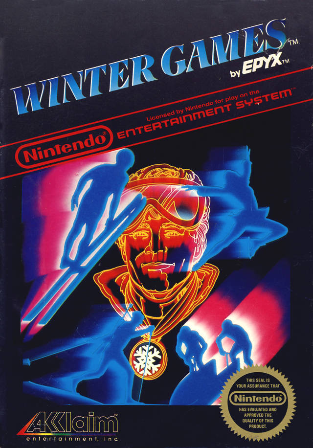 Caratula de Winter Games para Nintendo (NES)