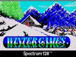 Pantallazo de Winter Games para Spectrum