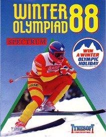 Caratula de Winter Olympiad '88 para Spectrum