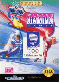 Caratula de Winter Olympic Games para Sega Megadrive