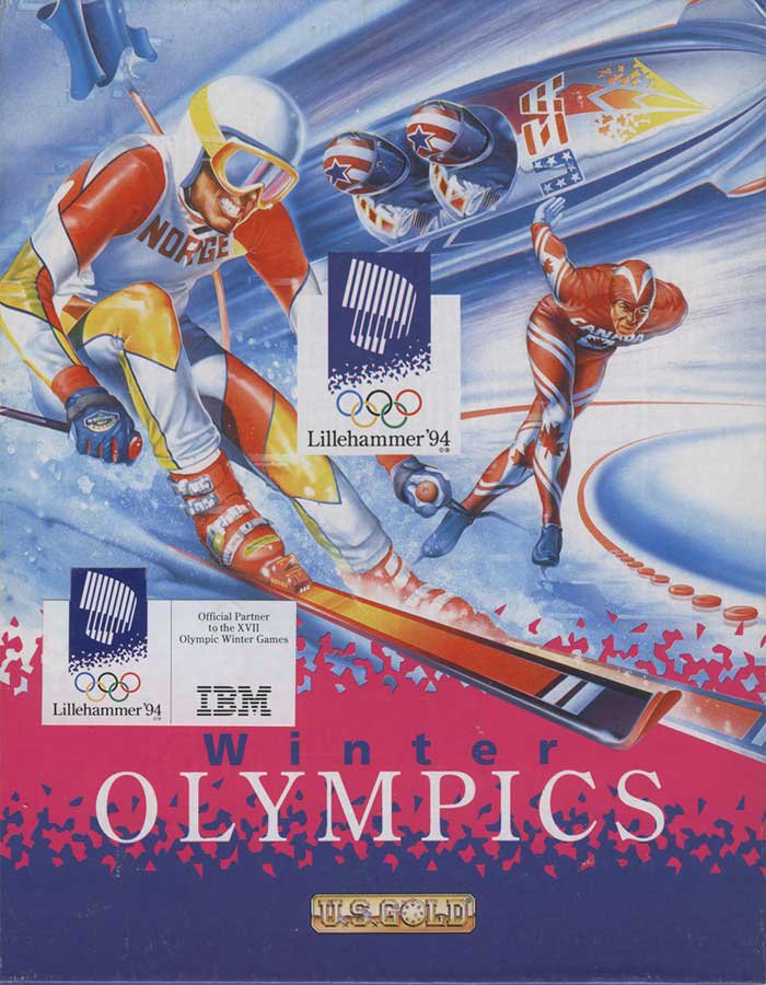 Caratula de Winter Olympics: Lillehammer '94 para PC