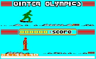 Pantallazo de Winter Olympics para Amstrad CPC