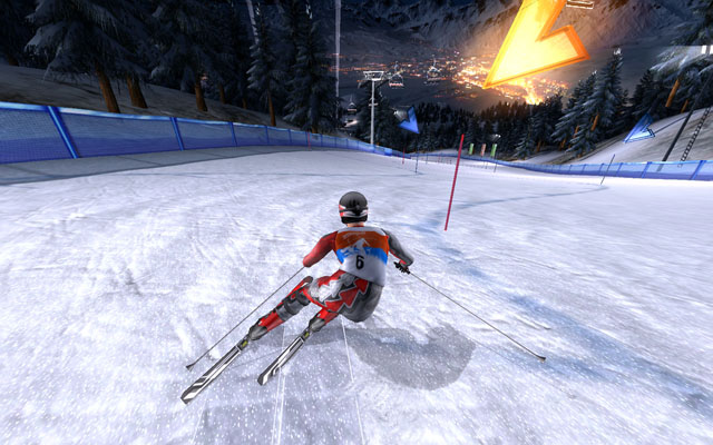 Pantallazo de Winter Sports 2008: The Ultimate Challenge para Wii
