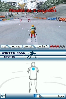 Pantallazo de Winter Sports 2009: The Next Challenge para Nintendo DS