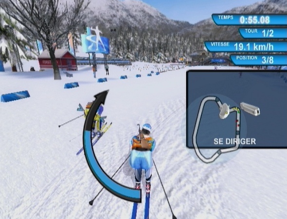 Pantallazo de Winter Sports 2009: The Next Challenge para Wii