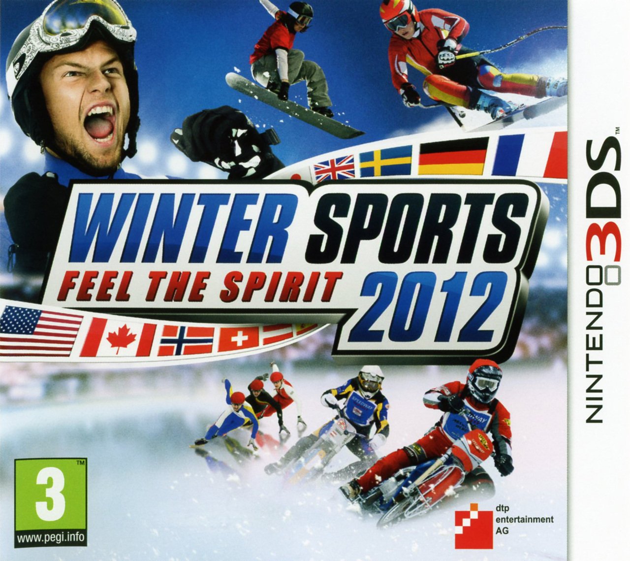 Caratula de Winter Sports 2012: Feel The Spirit para Nintendo 3DS