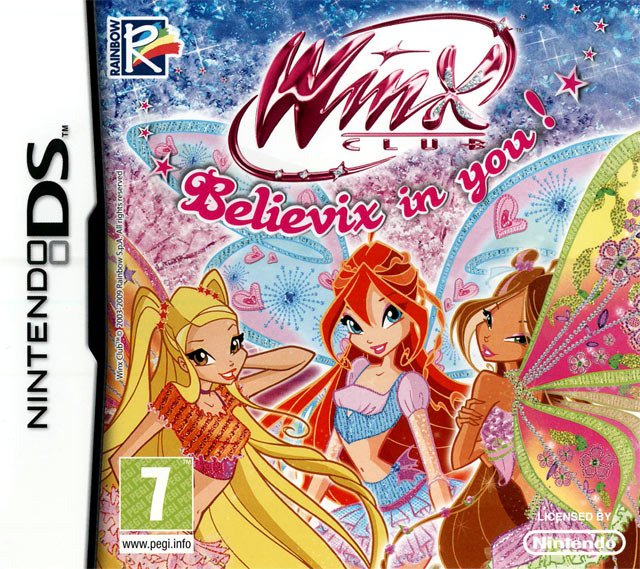Caratula de Winx Club: Believix in You para Nintendo DS
