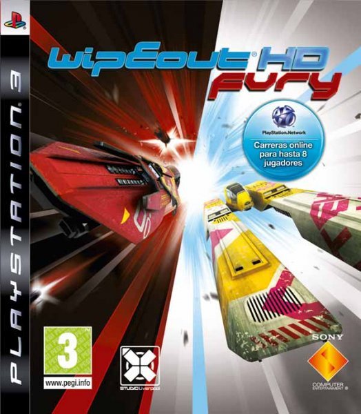 Caratula de WipEout HD Fury para PlayStation 3