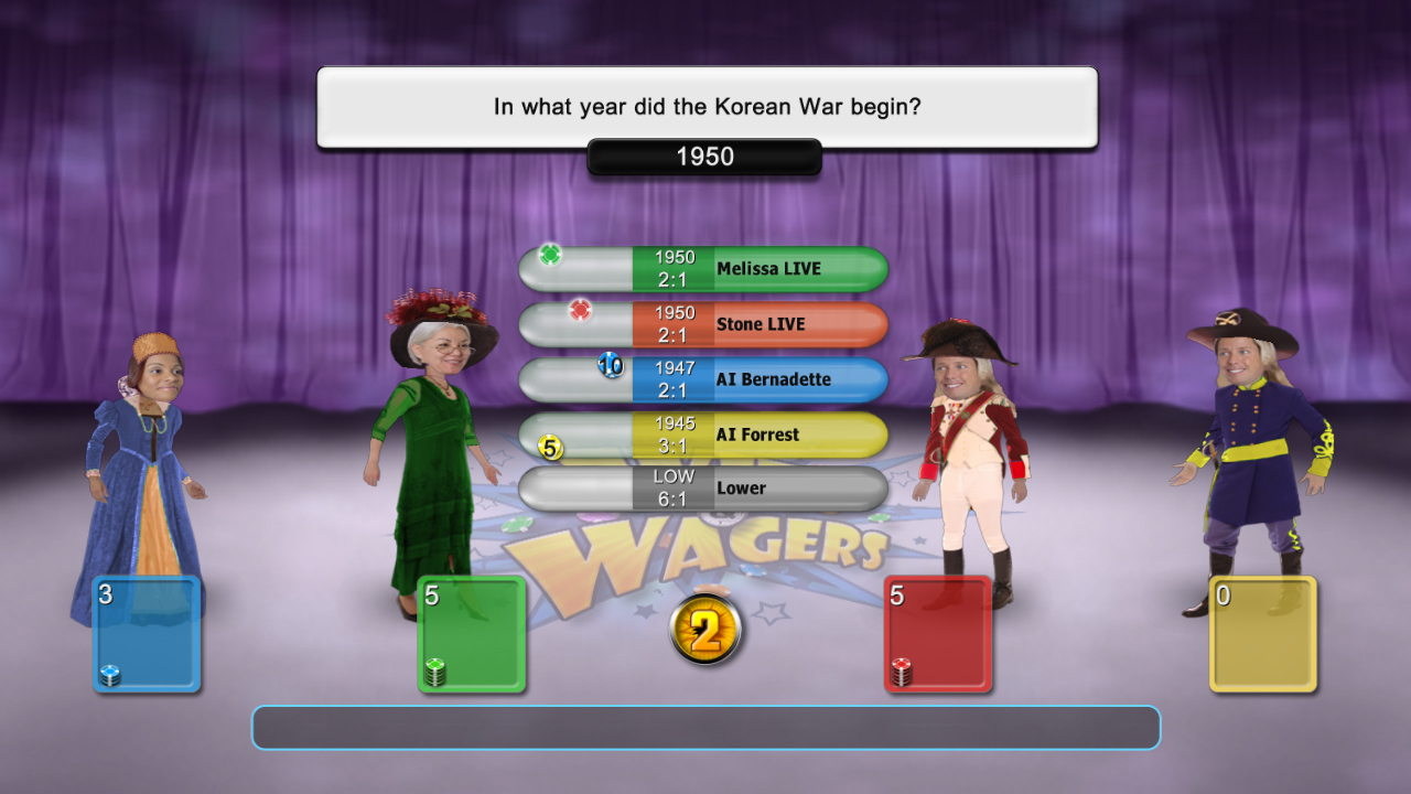 Pantallazo de Wits & Wagers (Xbox Live Arcade) para Xbox 360