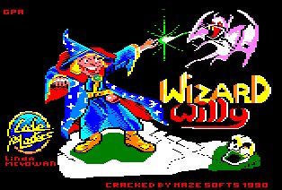 Pantallazo de Wizard Willy para Amstrad CPC