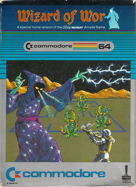 Caratula de Wizard of Wor para Commodore 64
