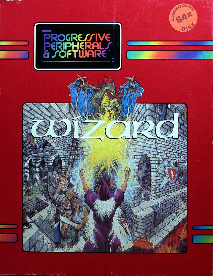 Caratula de Wizard para Commodore 64
