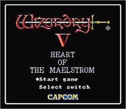 Pantallazo de Wizardry V: Heart of the Maelstrom para Super Nintendo