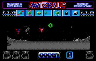 Pantallazo de Wizball para Atari ST