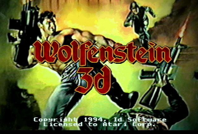 Pantallazo de Wolfenstein 3D para Atari Jaguar