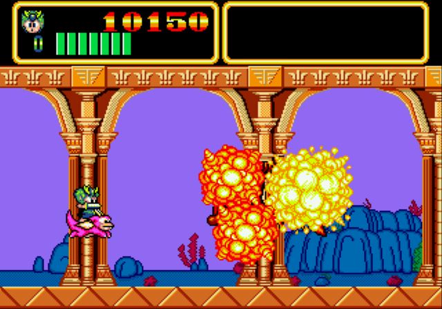 Pantallazo de Wonder Boy III: Monster Lair (Consola Virtual) para Wii