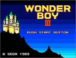 Pantallazo de Wonder Boy III: The Dragon's Trap para Sega Master System