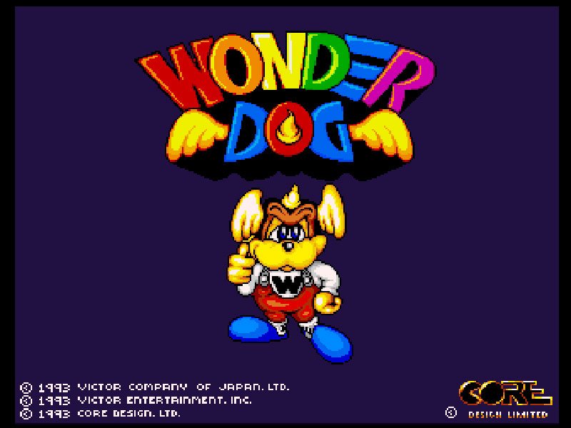 Pantallazo de Wonder Dog para Amiga