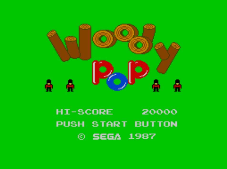 Pantallazo de Woody Pop para Sega Master System