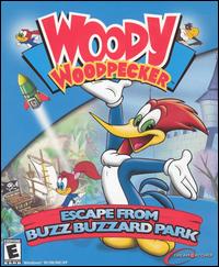 Caratula de Woody Woodpecker: Escape From Buzz Buzzard Park para PC