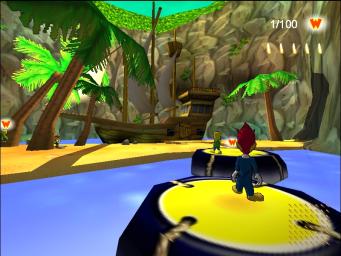 Pantallazo de Woody Woodpecker: Escape From Buzz Buzzard Park para PlayStation 2