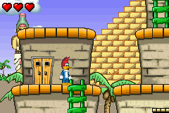 Pantallazo de Woody Woodpecker - Crazy Castle 5 (Japonés) para Game Boy Advance