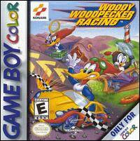 Caratula de Woody Woodpecker Racing para Game Boy Color
