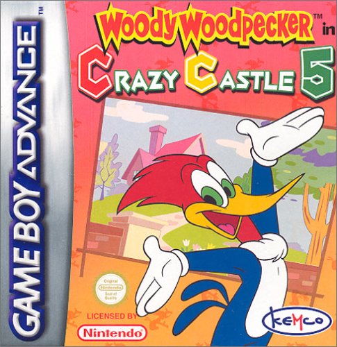 Caratula de Woody Woodpecker in Crazy Castle 5 para Game Boy Advance