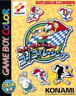 Caratula de Woody Woodpecker no Go! Go! Racing para Game Boy Color