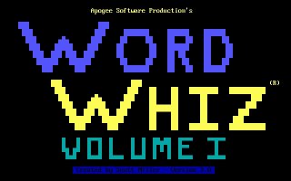 Pantallazo de Word Whiz para PC
