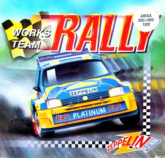 Caratula de Works Team Rally para Amiga