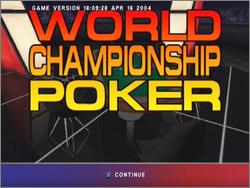 Pantallazo de World Championship Poker para Xbox