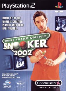 Caratula de World Championship Snooker 2002 para PlayStation 2