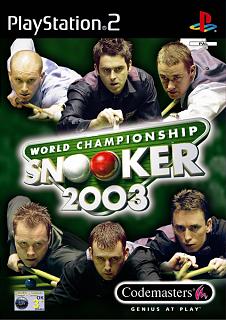 Caratula de World Championship Snooker 2003 para PlayStation 2