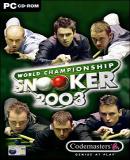 Caratula nº 67018 de World Championship Snooker 2003 (226 x 320)