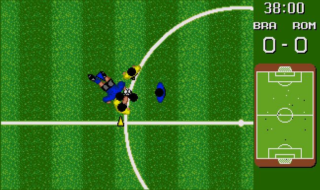 Pantallazo de World Championship Soccer para Atari ST
