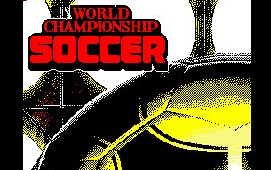 Pantallazo de World Championship Soccer para Amstrad CPC