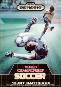 Caratula de World Championship Soccer para Sega Megadrive