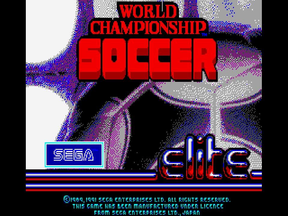 Pantallazo de World Championship Soccer para PC