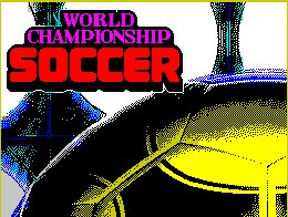 Pantallazo de World Championship Soccer para Spectrum