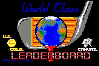 Pantallazo de World Class Leaderboard para Amstrad CPC