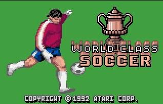 Pantallazo de World Class Soccer para Atari Lynx