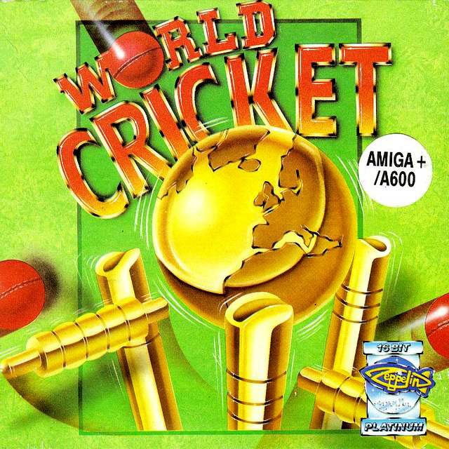 Caratula de World Cricket para Amiga