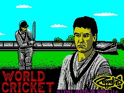 Pantallazo de World Cricket para Spectrum