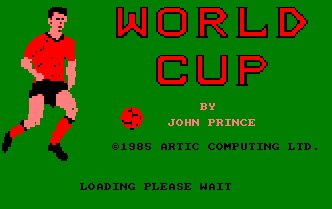 Pantallazo de World Cup, Artic para Amstrad CPC