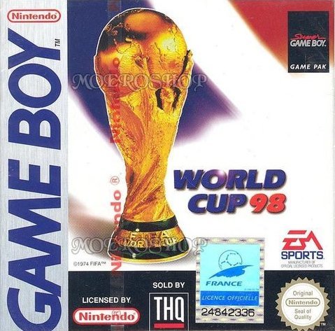 Caratula de World Cup 98 para Game Boy